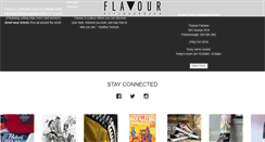 Desktop Screenshot of flavourfashion.ca